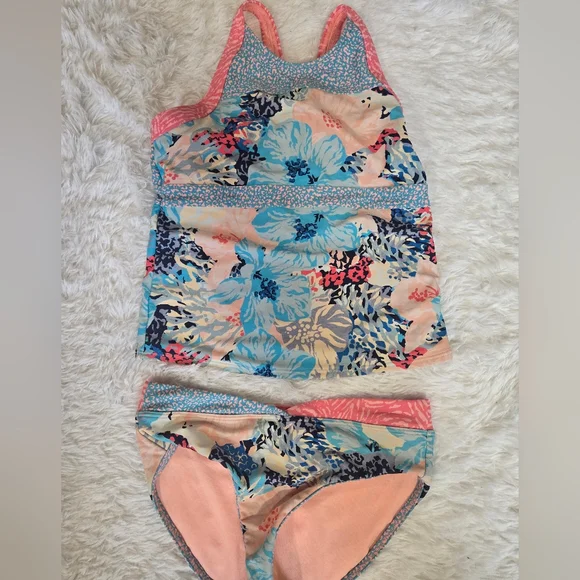 Athleta Girl Bora Bora 2-Piece Swimsuit - Picture 1 of 6